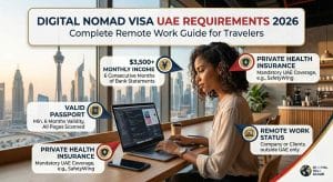 digital nomad visa UAE requirements 2026
