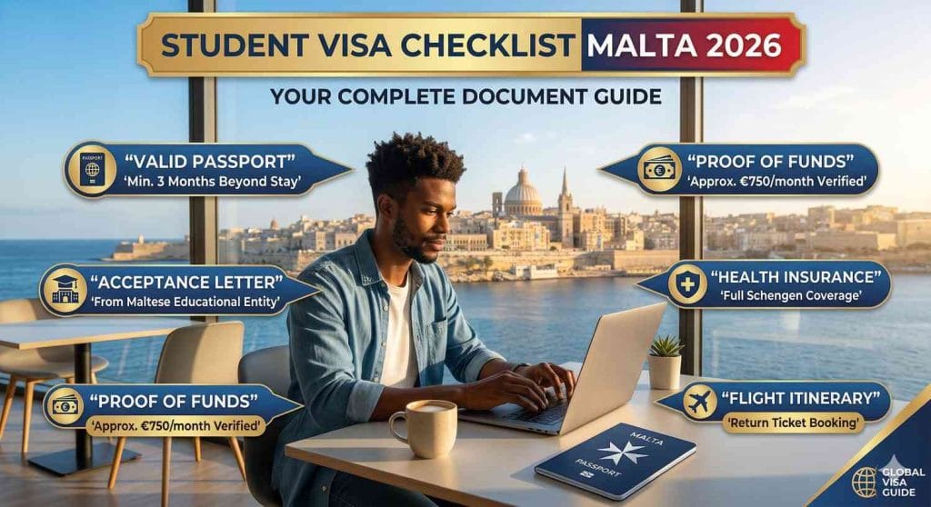 Student Visa Checklist Malta
