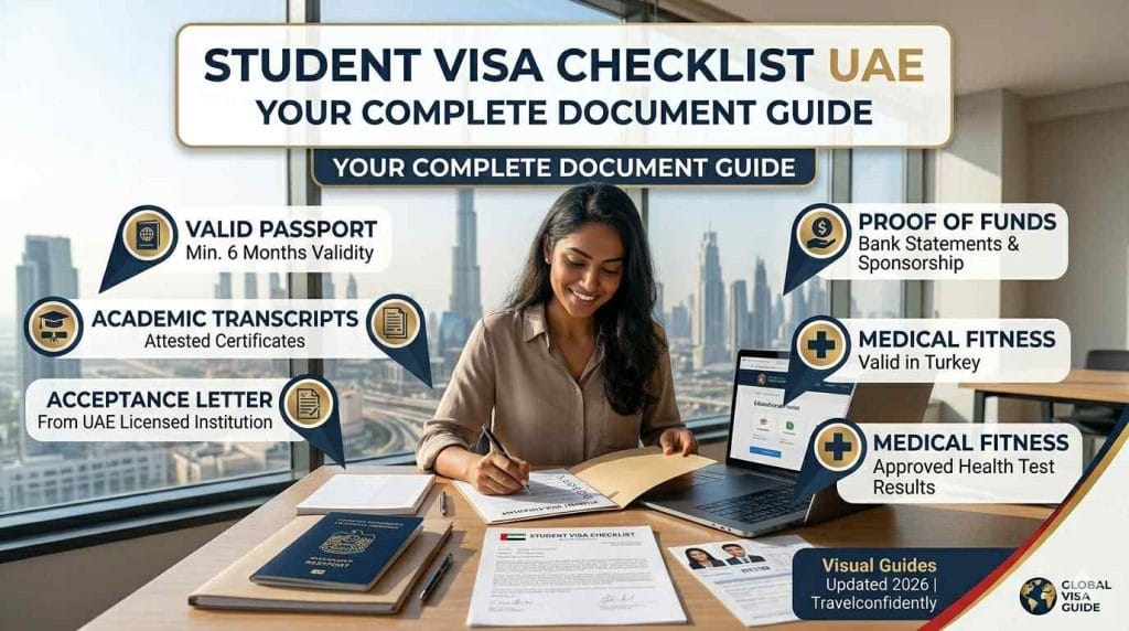 Student Visa Checklist UAE