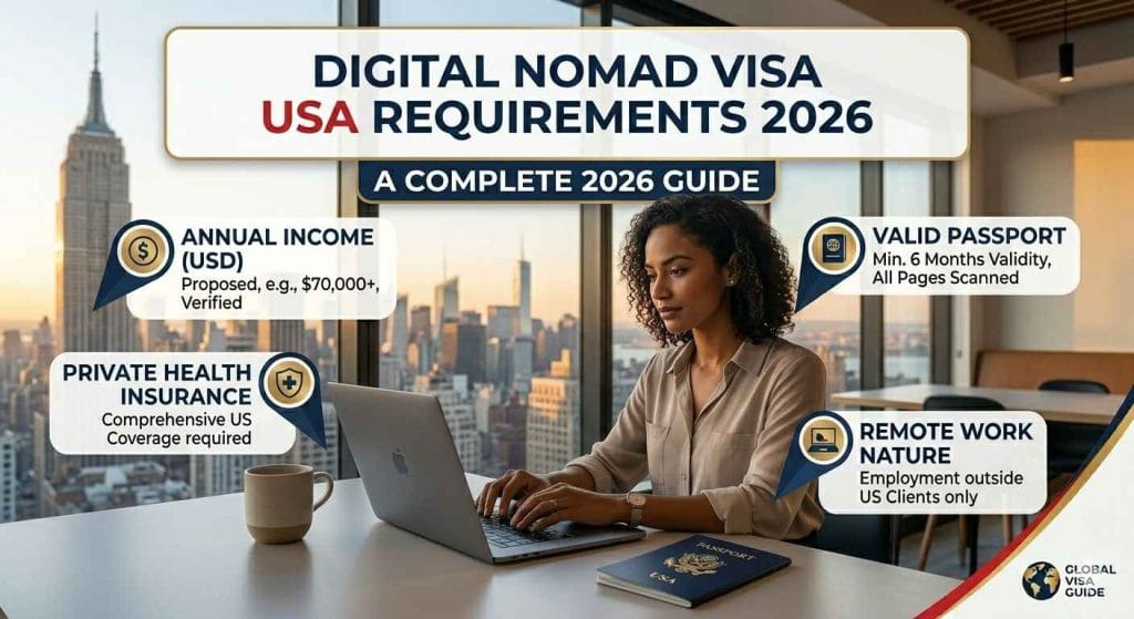 digital nomad visa USA requirements 2026