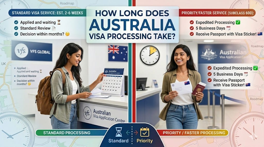 How long does Australia visa processing take