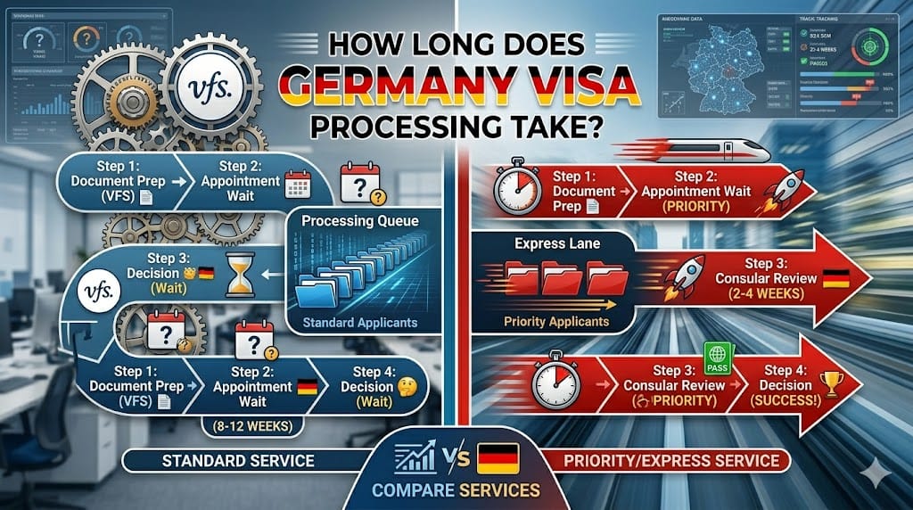 How long does Germany visa processing take