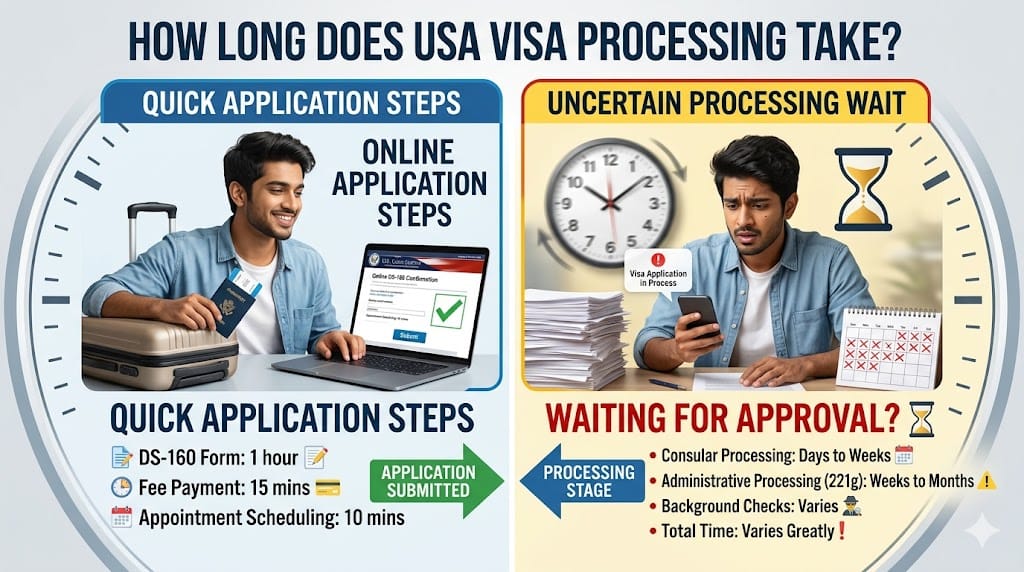 How Long Does USA Visa Processing Take
