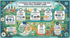 Schengen visa processing time 2026