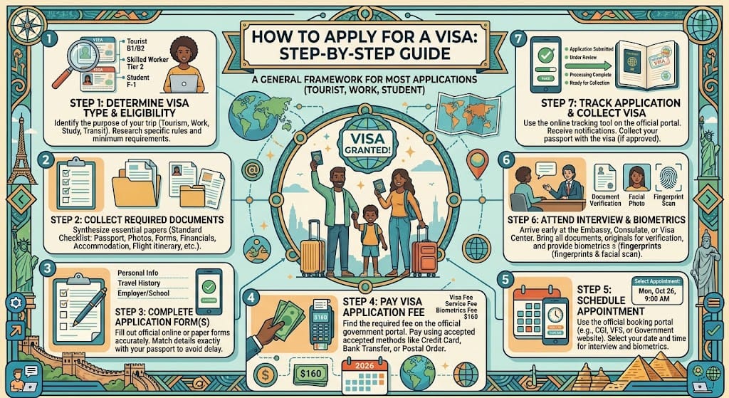 how to apply for a visa